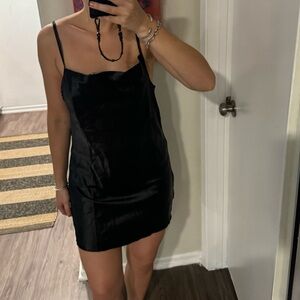 Black Slip Dress